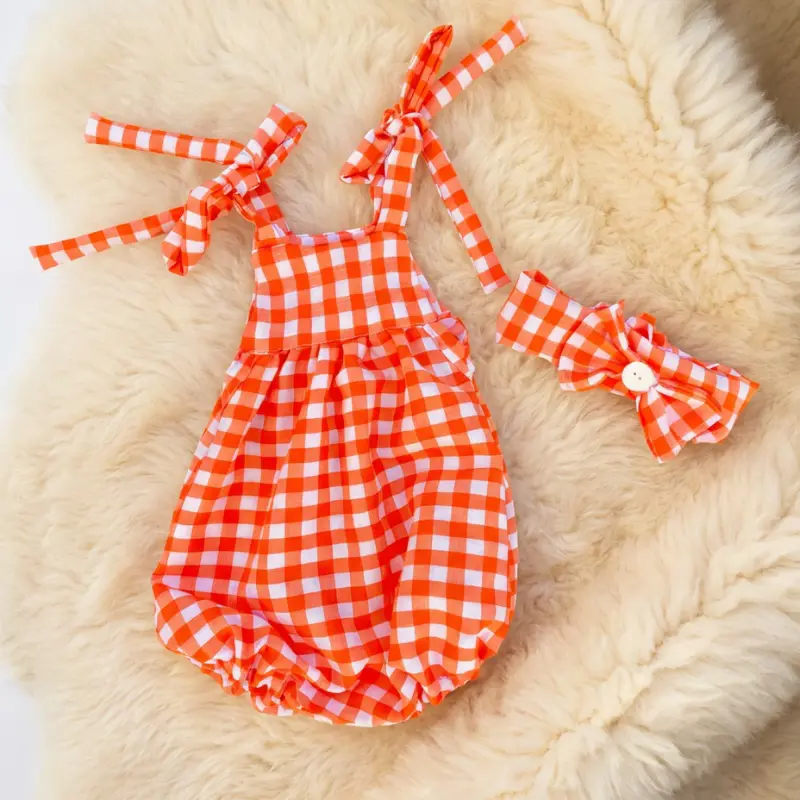 Ekose Romper - HappyKDS123